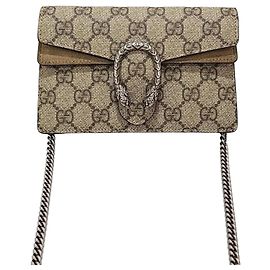 Gucci Bolso bandolera Dionysus Super Mini con cadena Multicolor