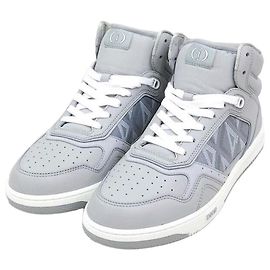 Dior CD Diamond High-Top Sneaker Silber