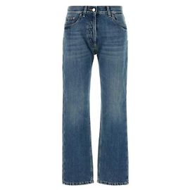Prada Vaqueros denim de corte recto Azul