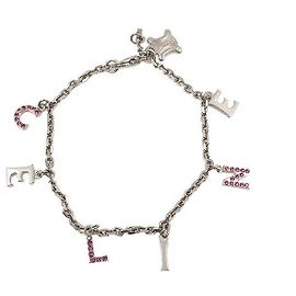 Céline Bracelet Triomphe Initial Multicolore