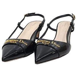 Dior Slingback-Pumps My Patent Black Schwarz