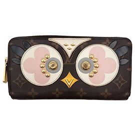 Louis Vuitton Portefeuille long à fermeture éclair Multicolore