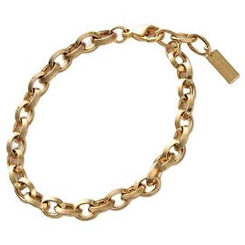 Saint Laurent Bracelet Peak Chain Doré