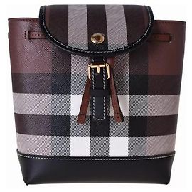 Burberry Micro Sac à dos Check Multicolore