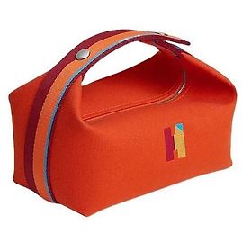 Hermès Caja Bride-a-Brac Pavillon, Small Model Orangé Pr Roja