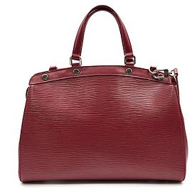 Louis Vuitton Epi Brea MM Rosso