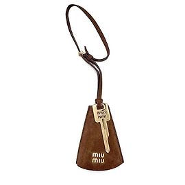 Miu Miu Suede Trick Keyring and Bag Charm Multiple colors
