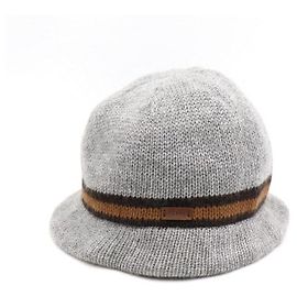 Fendi Berretto in misto lana grigio per bambini Marrone