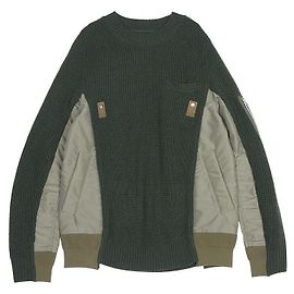 Sacai Strickware für Herren Schwarz