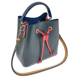 Louis Vuitton Borsa Tote e Borsa a Spalla Noe BB Épi Black Saffron Yellow Nero