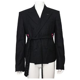 Louis Vuitton Wool Belted Point Blazer Men's Jacket Multiple colors