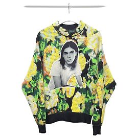 Louis Vuitton David Sims Blumen-Jacquard-Strick Multi-Color Mehrfarben