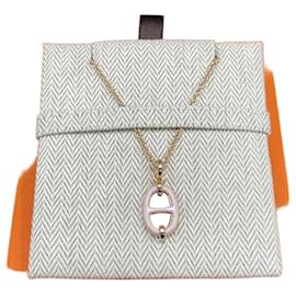 Hermès Collier Mini Maillon Or Rose/Or Rose Rose