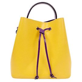 Louis Vuitton Lemon Epi NeoNoe Gelb