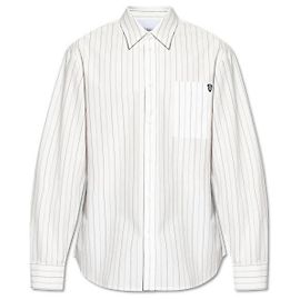 Burberry camicia di cotone Argento