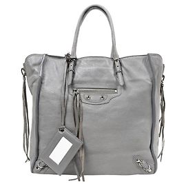 Balenciaga Bolsa de ombro Papier cinza Marrom