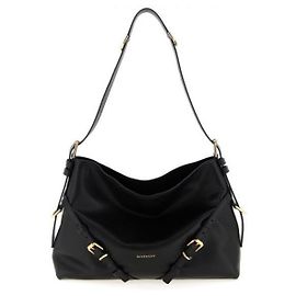 Givenchy Shiny Leather Medium Hold Bag Black