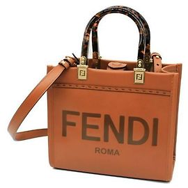 Fendi Small Leather Shopper Bag Multiple colors