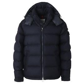 Moncler MONTGENEVRE Short Down Jacket Blue