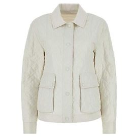 Moncler GALENE Short Down Jacket Silvery