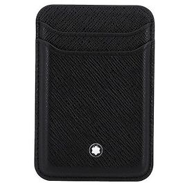 Montblanc Portacarte Max Safe da uomo Nero