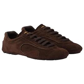 Prada Sneakers in scamosciato Monte Carlo Re-Edition Marrone
