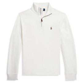 Ralph Lauren Pull à demi-zip Estate Blanc