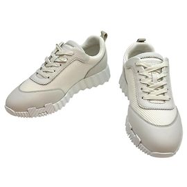 Hermès Bouncing Mesh Technique Blanc Women's Sneakers White