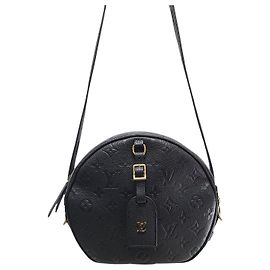 Louis Vuitton Weiche Hutschachtel Empreinte schwarz Schwarz