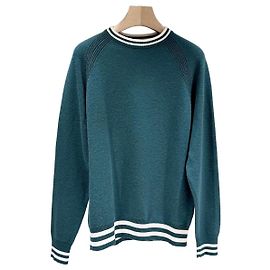 Loro Piana Pull en maille de cachemire Vert