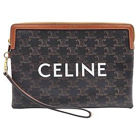 Céline Pochette Triomphe Small Strap Preto
