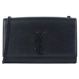 Saint Laurent Sac Kate Satchel à Monogramme Noir