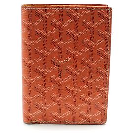 Goyard Orange Moliere Medium Wallet Orange