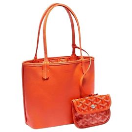 Goyard Mini Bolso Anjou Naranja Roja