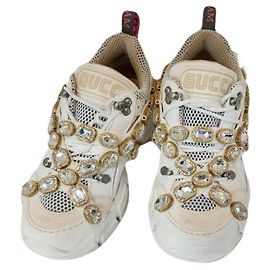 Gucci Baskets Flashtrack Crystal Multicolore