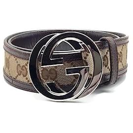 Gucci Cinto GG Interlocking Multicor