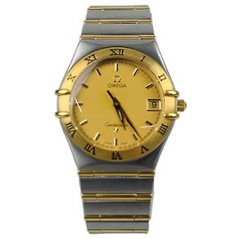 Omega Reloj Constellation Combo Amarillo