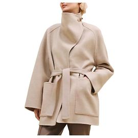 Hermès Cashmere Women's Coat Beige Brown