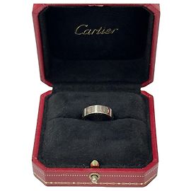 Cartier White Gold Love Ring White