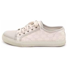 Sneakers con lacci Gucci Jacquard GG da uomo Marrone
