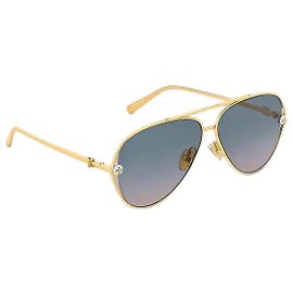 Louis Vuitton Gafas de sol Pearl Twist Pilot Dorado