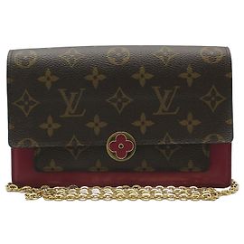 Louis Vuitton Borsa a tracolla WOC Monogram Flower Marrone