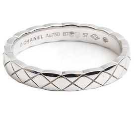 Chanel Coco Crush White Gold Ring Size White