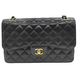 Chanel Caviar Classic Jumbo Noir