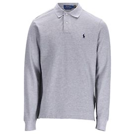 Ralph Lauren Langarm-Polo Braun
