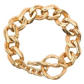 Saint Laurent Bracciale a catena D'oro