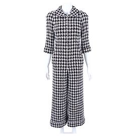 Chanel Tweed Jumpsuit Black