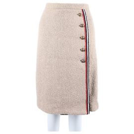 Gucci Saia de tweed Marrom