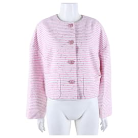 Chanel Jacke Weiß