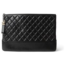 Chanel Gabrielle Clutch Large Black